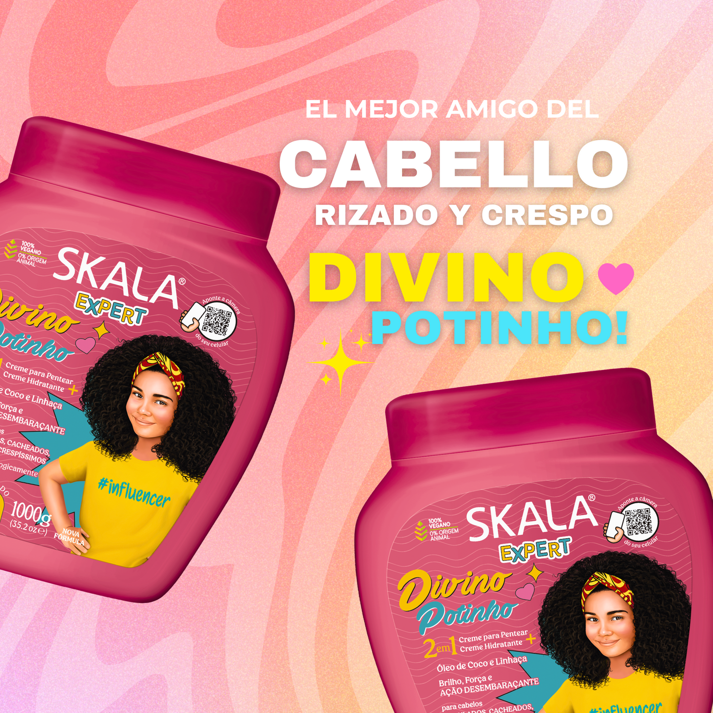 Mascarilla Capilar 2En1 Divino Potinho