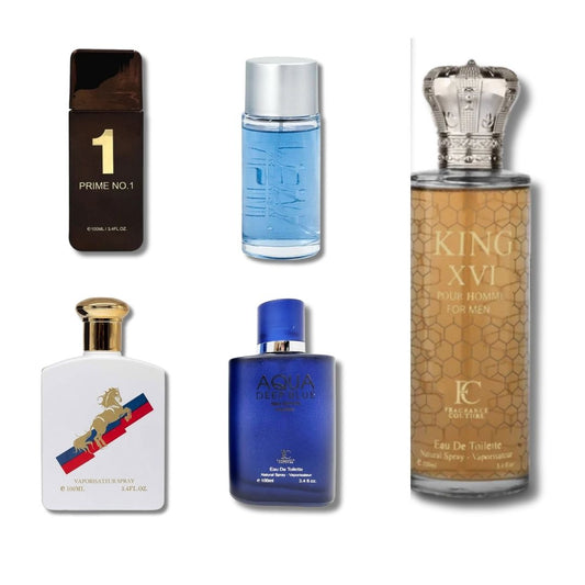 Set Mclaren 5 Fragancias Caballero EBC y FC