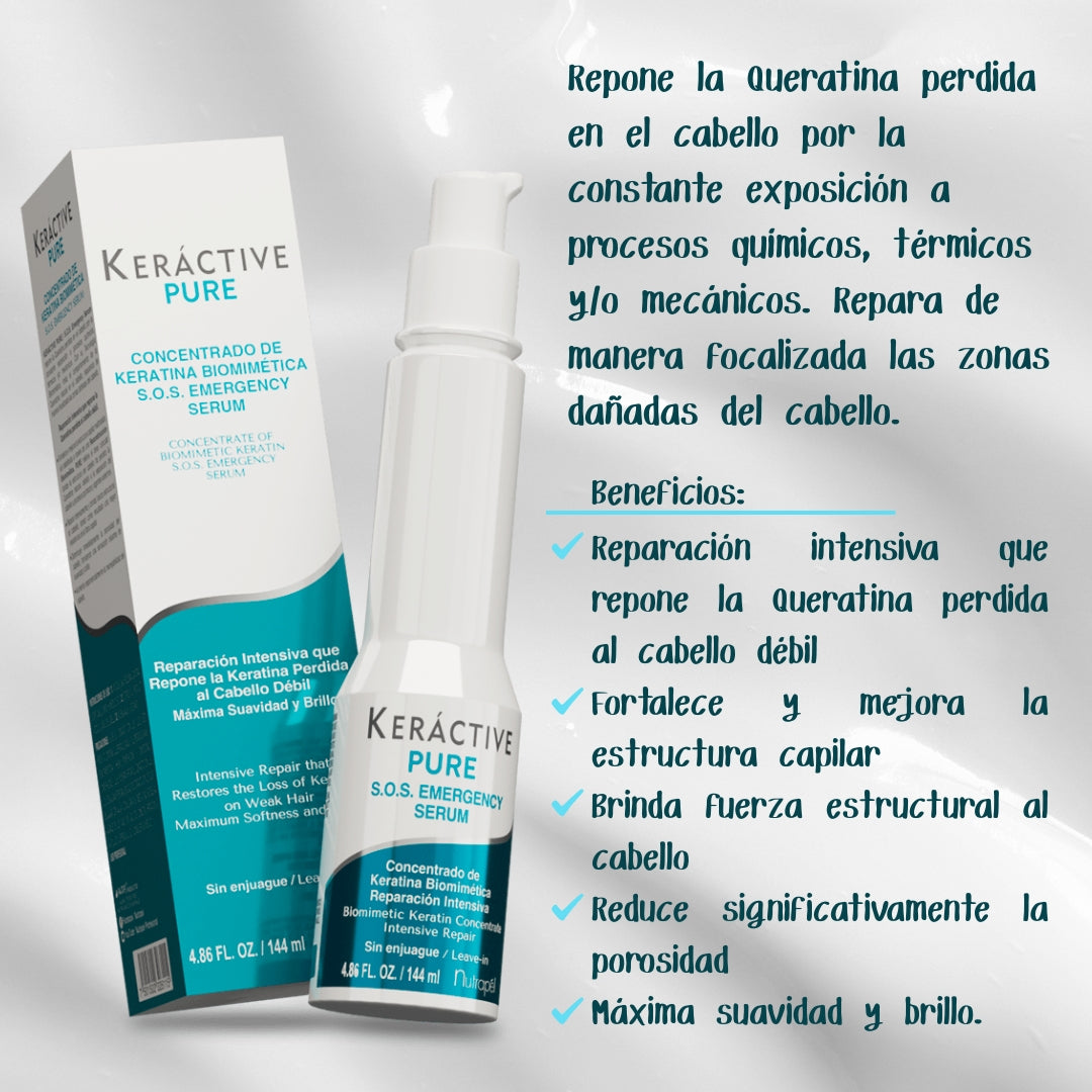 Rápida Reparación Profunda Sin Sulfatos | Colágeno+ Queratina