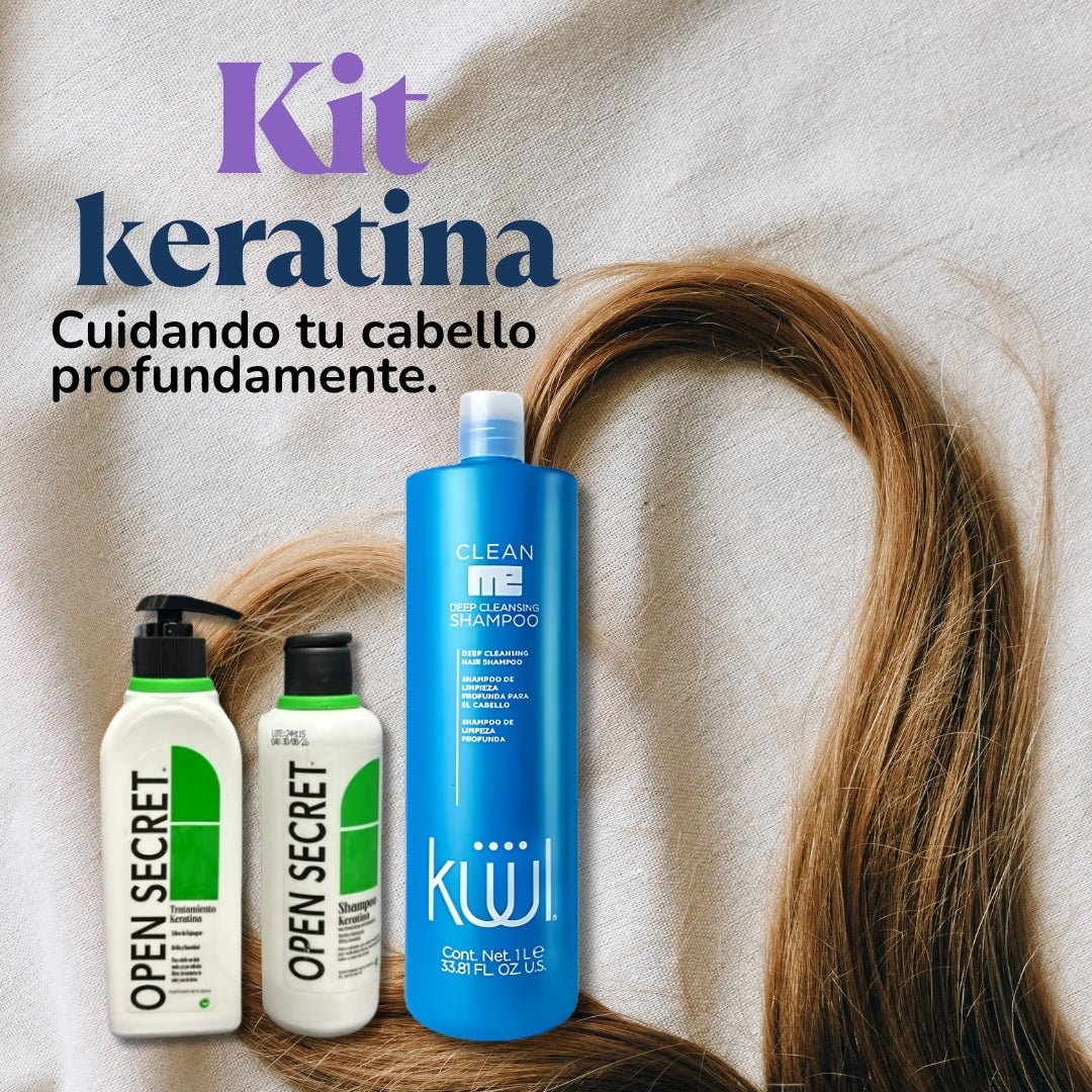 Kit Restaurador Capilar con Keratina y Limpieza profunda