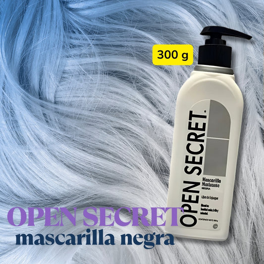 Open Secret Mascarilla Matizante Negro 300 ml