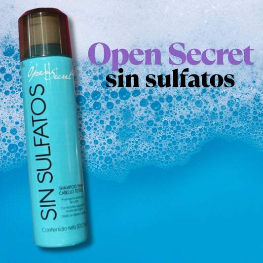 Open Secret Shampoo Sin Sulfatos 300 ml