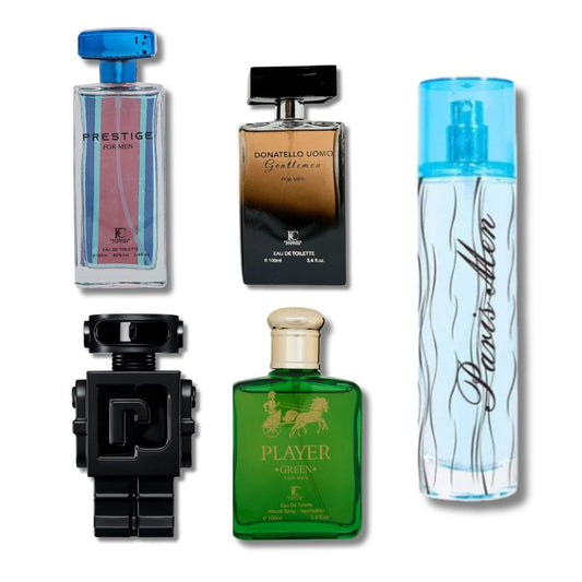 Set GT-R 5 Fragancias Cabello EBC y FC