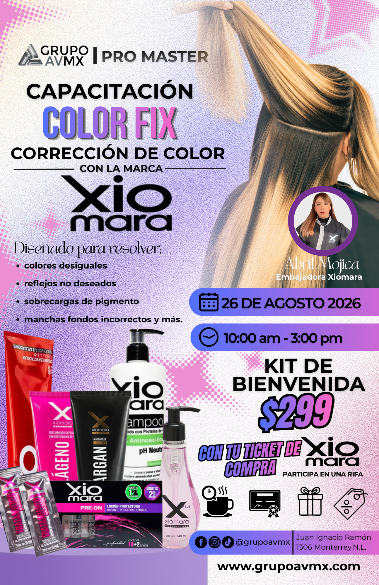 Capacitación COLOR FIX | Xiomara Profesional