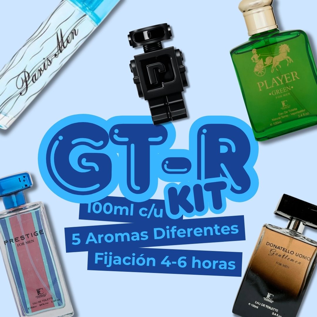 Set GT-R 5 Fragancias Cabello EBC y FC