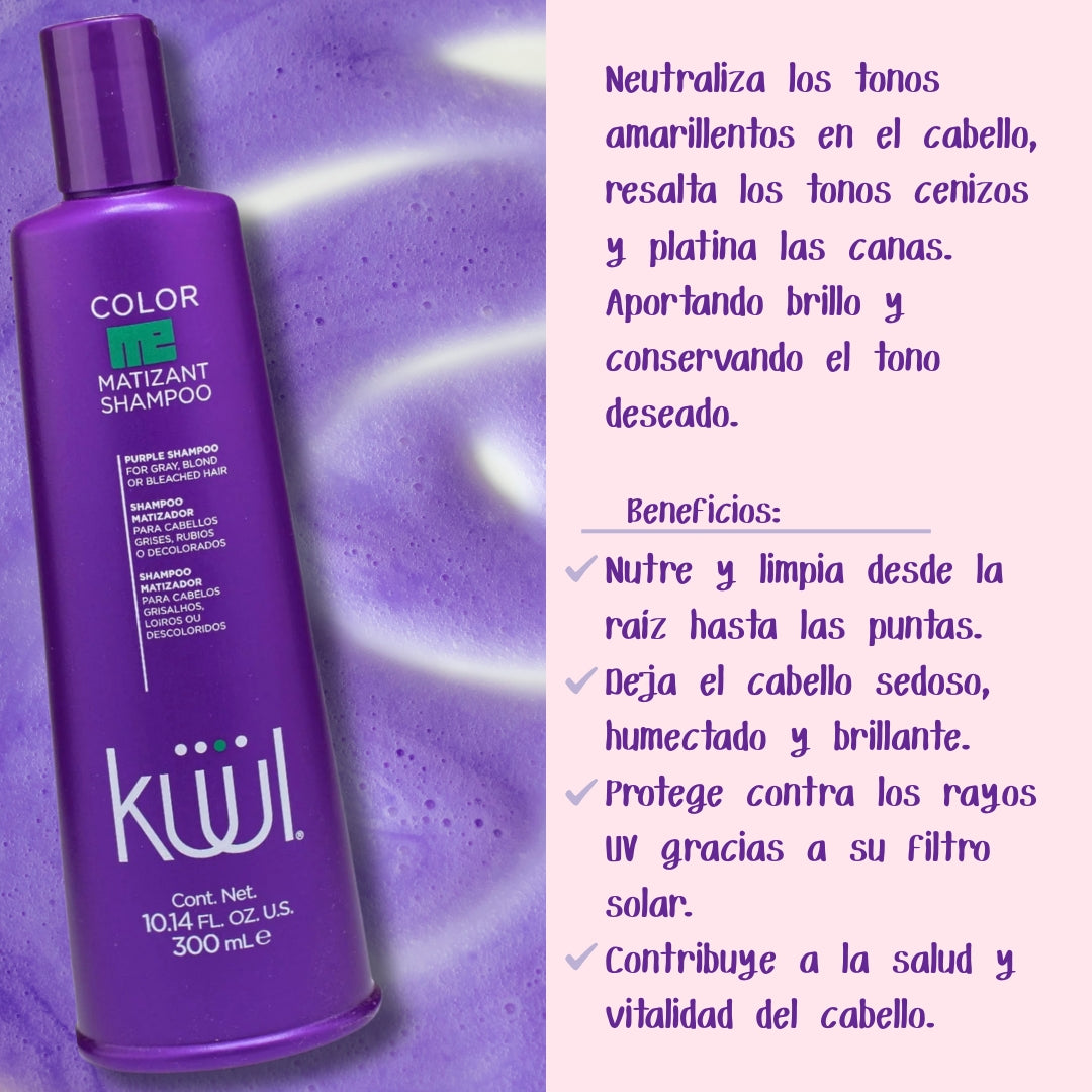 Rubio Seguro Duo Platinoxide + 12 Plex + Matizante Morado