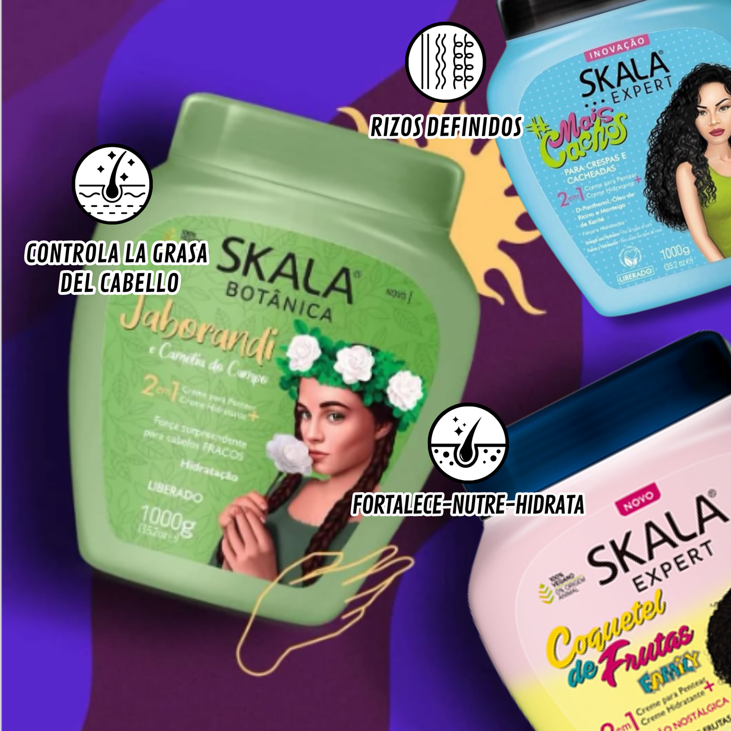 Pack Mascarilla Skala 2 En 1 | 12 Piezas Variadas