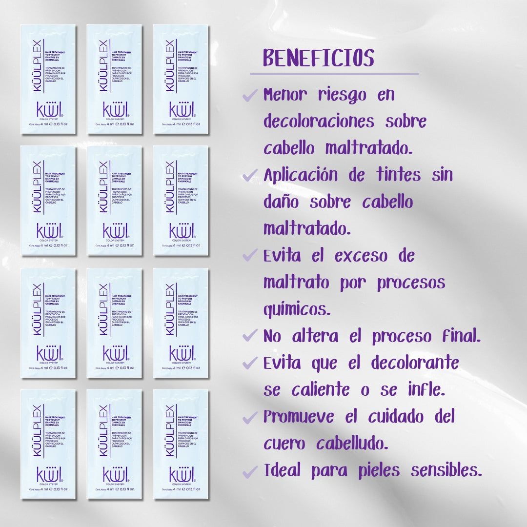 Rubio Seguro Duo Platinoxide + 12 Plex + Matizante Morado