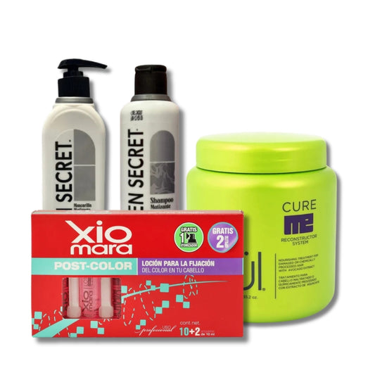 Kit Open Secret Kuul Postcoloración + Reparación + Matizante