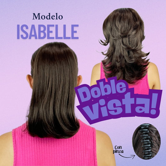 Chongo Postizo Doble Vista Mediano Mist Fashion Cataño Tono 6