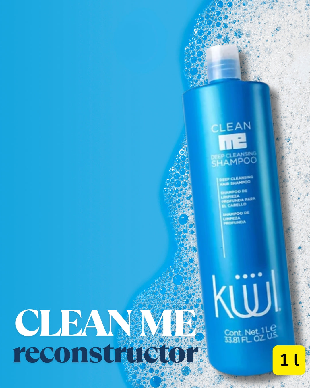 Kit Kuul Cuidado y tratamiento tarro 1kg Shampoo 1L y 12 ampolletas gratis xiomara