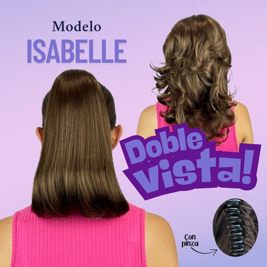 Chongo Postizo Doble Vista Mediano Mist Fashion Cataño Rubio Tono 8