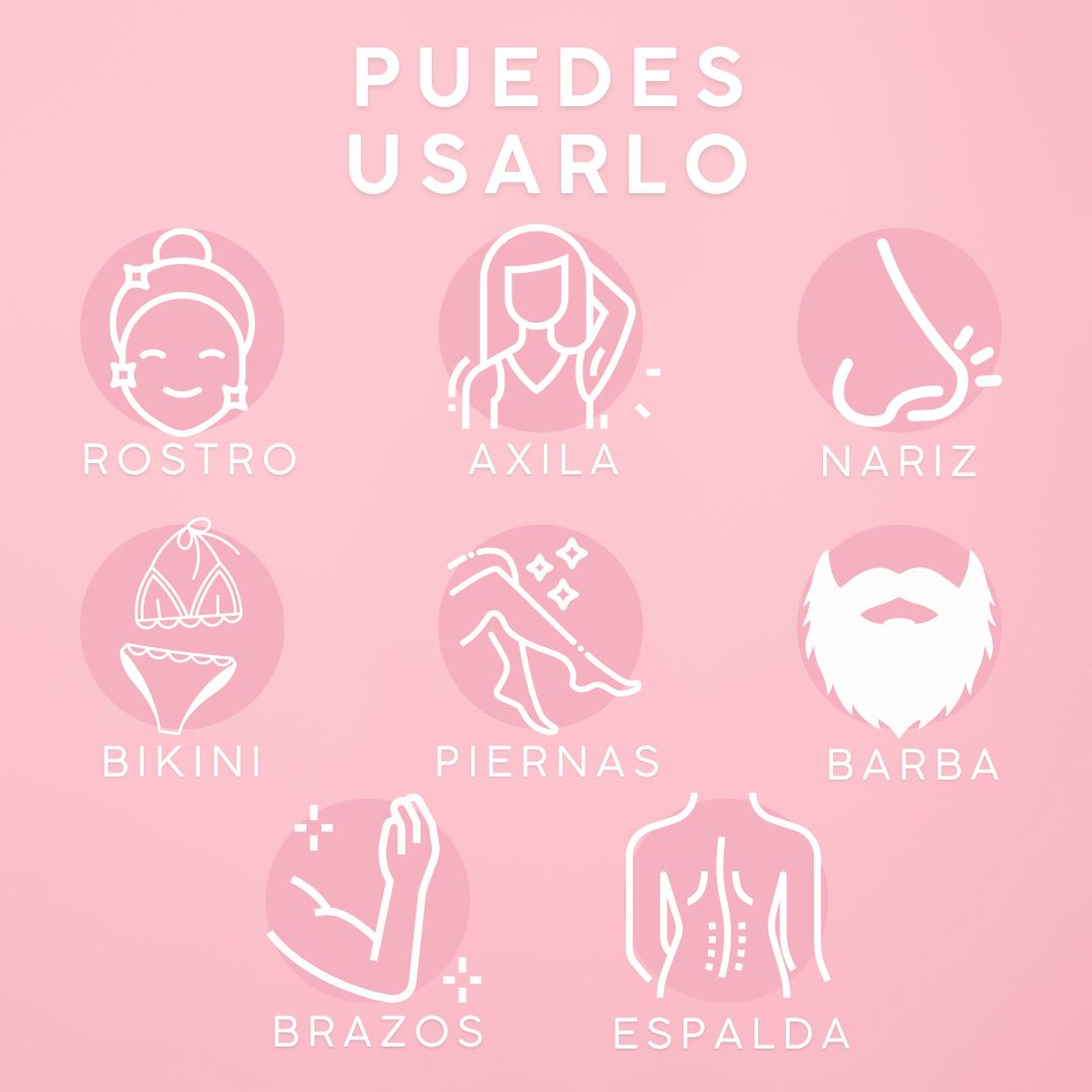 Set De Depilación Personal Passini Y Exfoliante Pink Up