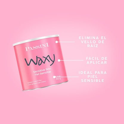 Set Depilación Profesional Passini Y Perlas Microondas 320 G