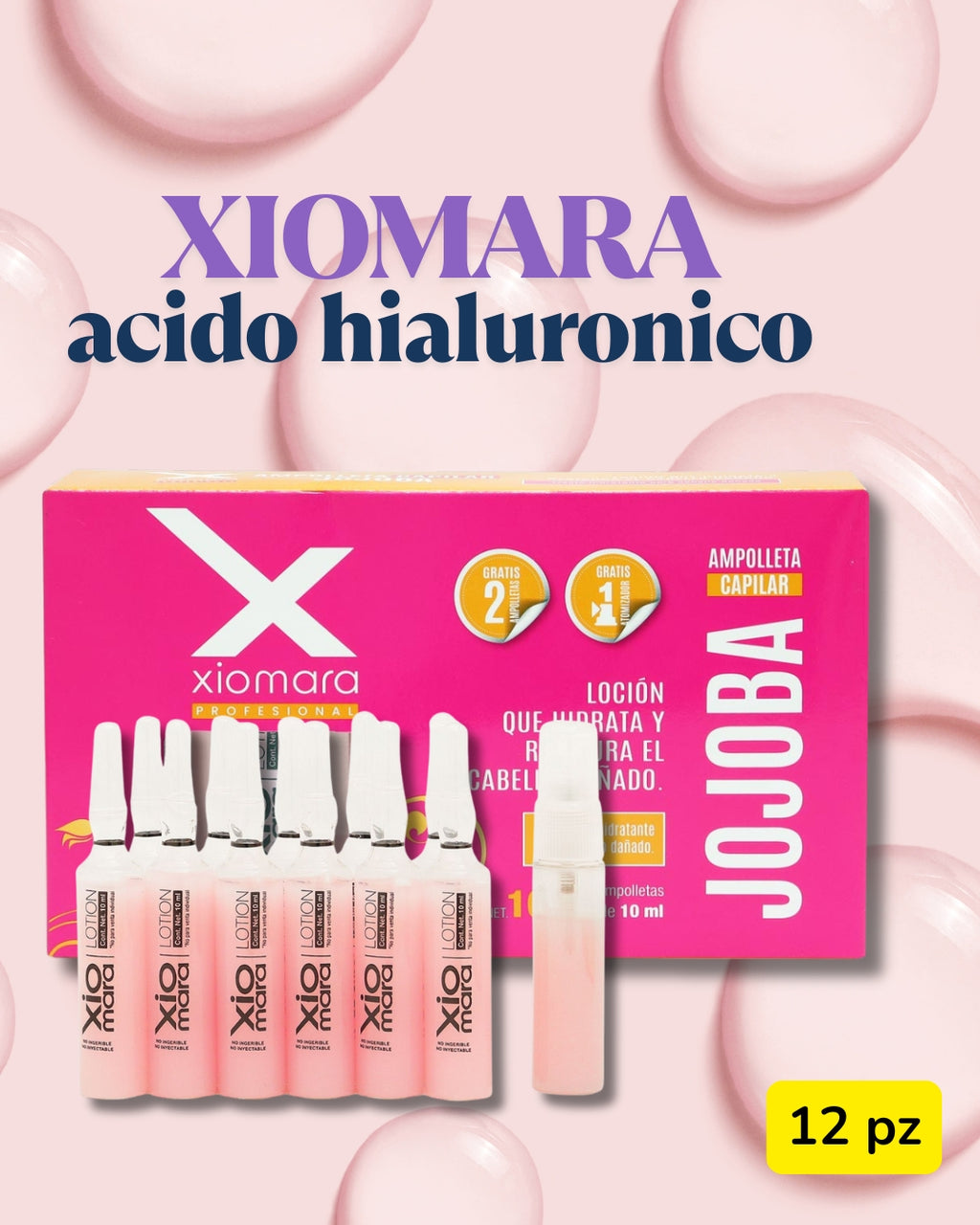 Kit Kuul Cuidado y tratamiento tarro 1kg Shampoo 1L y 12 ampolletas gratis xiomara