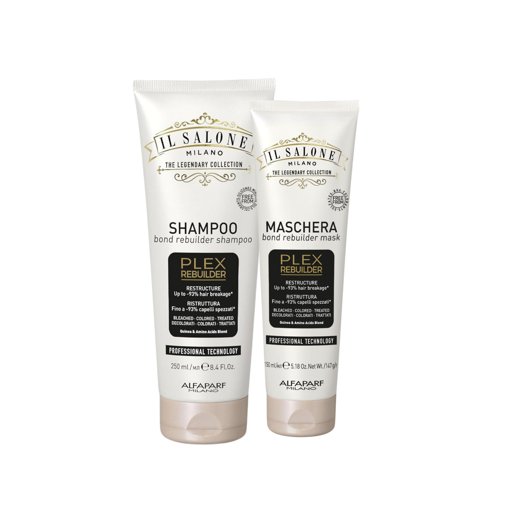 Pack Il Salone Milano Plex Rebuilder Cabello Teñido