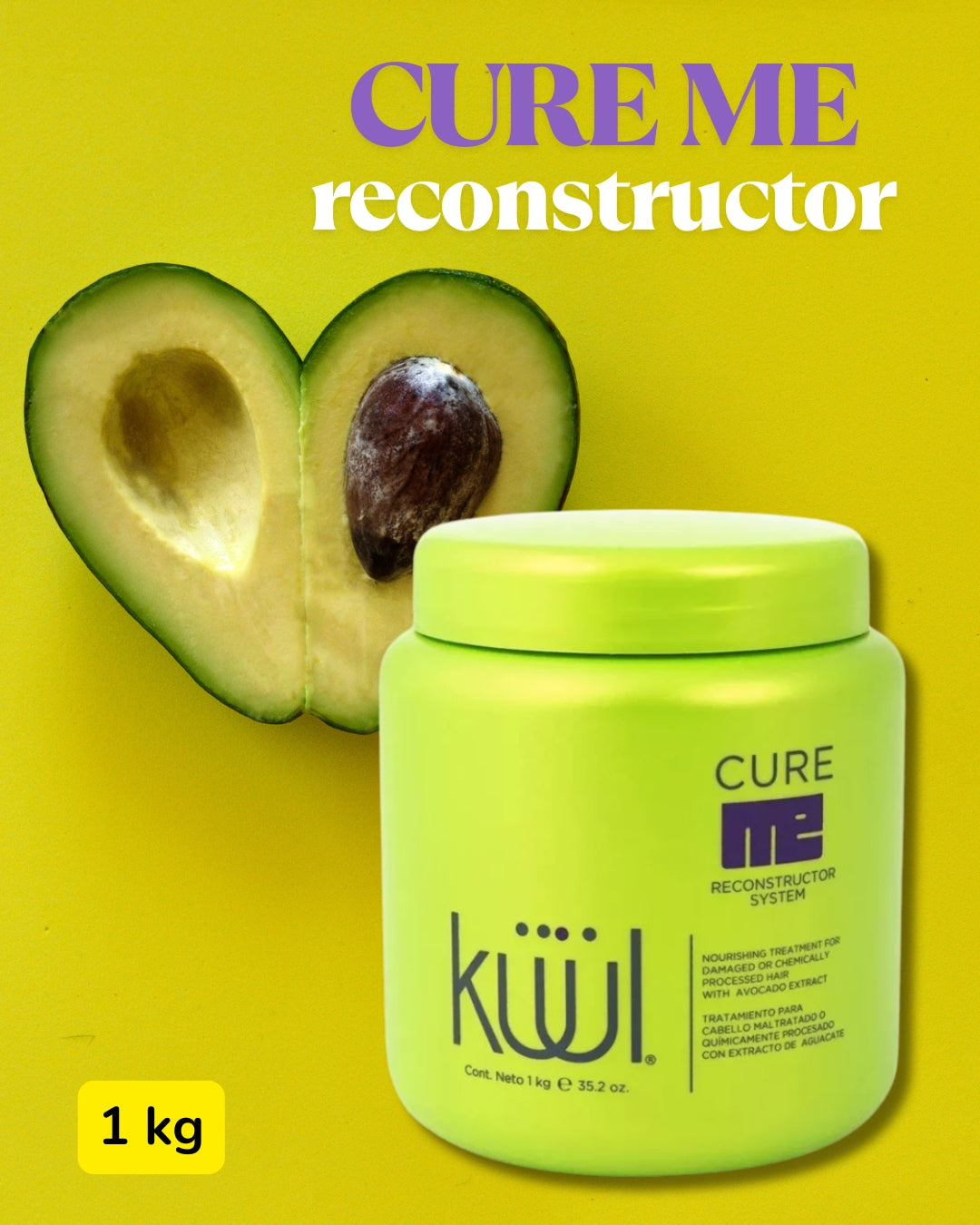 Kit KUUL Reconstrucción para Cabello Procesado y Dañado