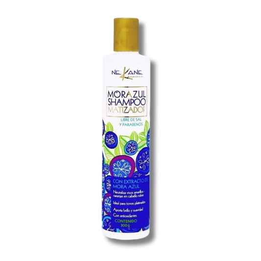 Nekane Shampoo Mora Azul Matizante Sin Sal