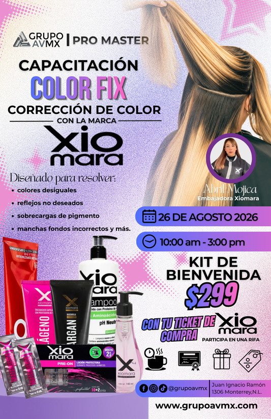 Capacitación COLOR FIX | Xiomara Profesional