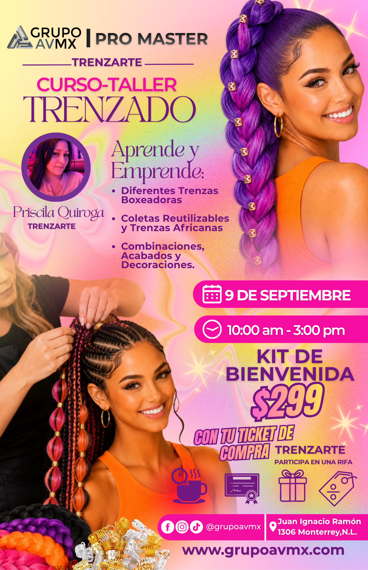 Curso-Taller De Trenzado | TRENZARTE