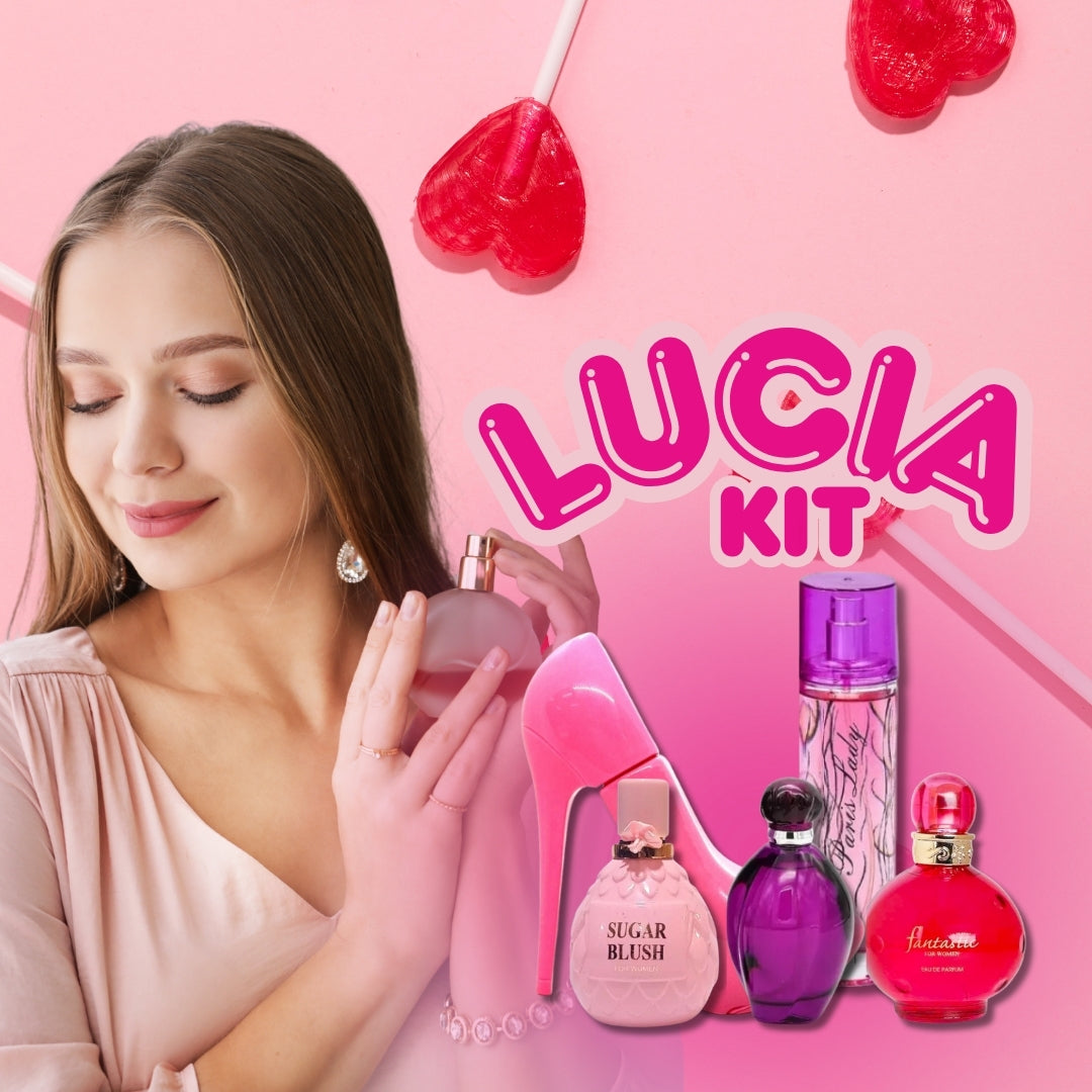 Set Lucia 5 Fragancias Dama EBC y FC